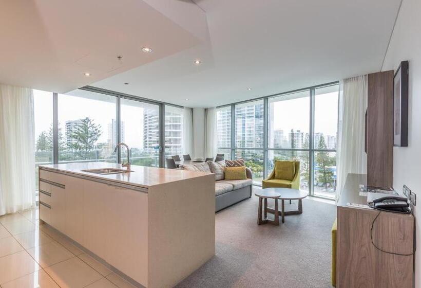 Апартаменты 1 Спальня Нижний Этаж, Wyndham Resort Surfers Paradise