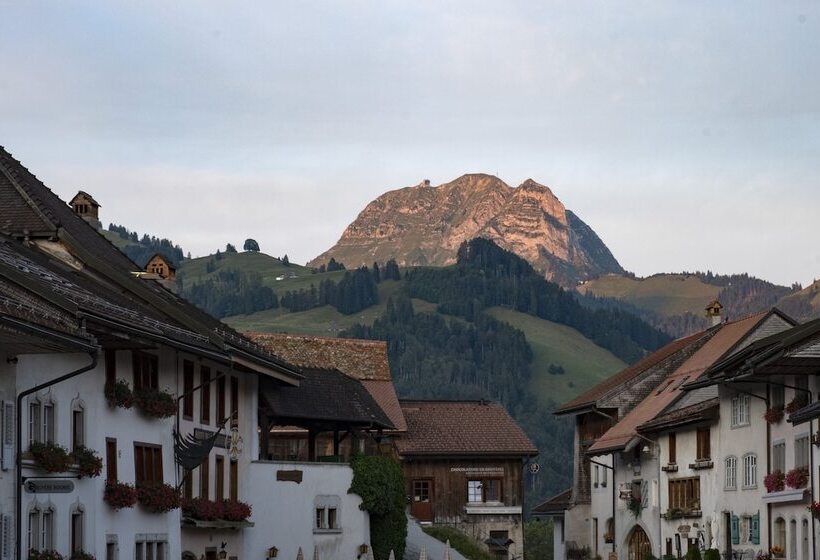 Номер Стандарт Вид на Горы, Au Soleil De Gruyères Chez Chantal