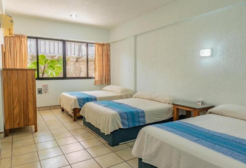 Quarto Triplo Estandar com Sacada, El Mirador