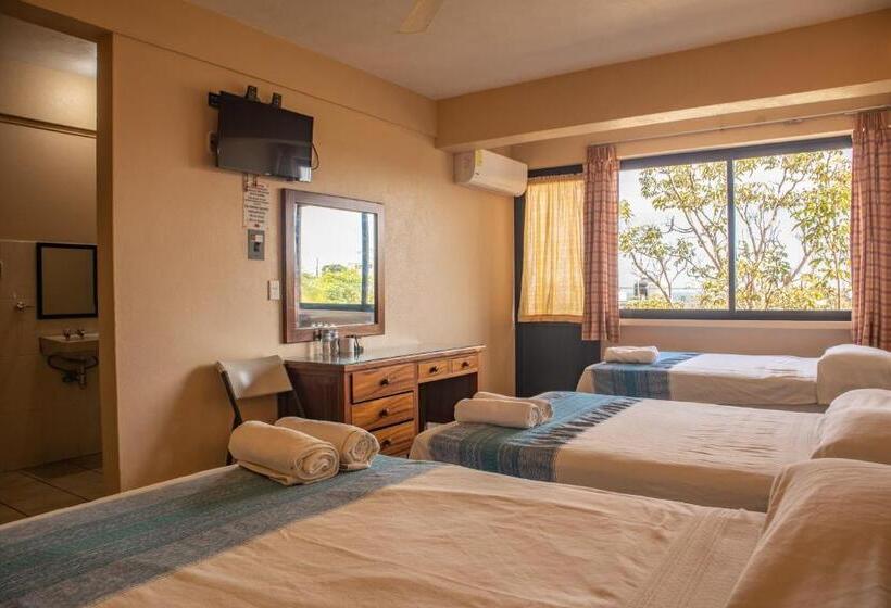 Quarto Triplo Estandar com Sacada, El Mirador