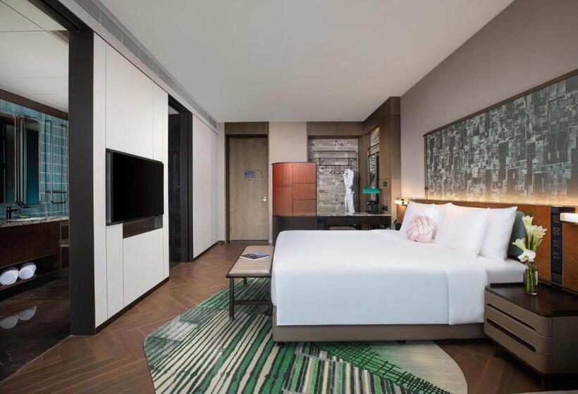اتاق پریمیوم با چشم‌انداز باغ, Indigo Suzhou Yangcheng Lake, An Ihg