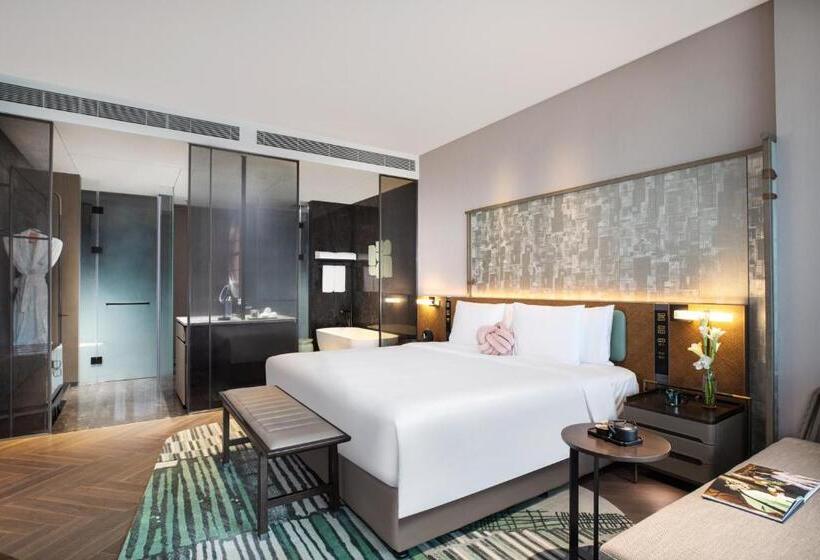 اتاق استاندارد با تخت بزرگ, Indigo Suzhou Yangcheng Lake, An Ihg