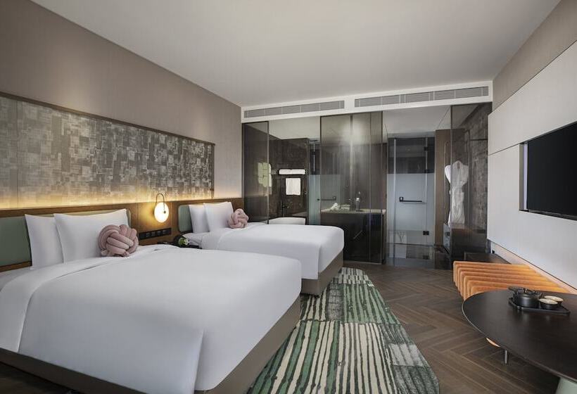 اتاق پریمیوم با چشم‌انداز باغ, Indigo Suzhou Yangcheng Lake, An Ihg