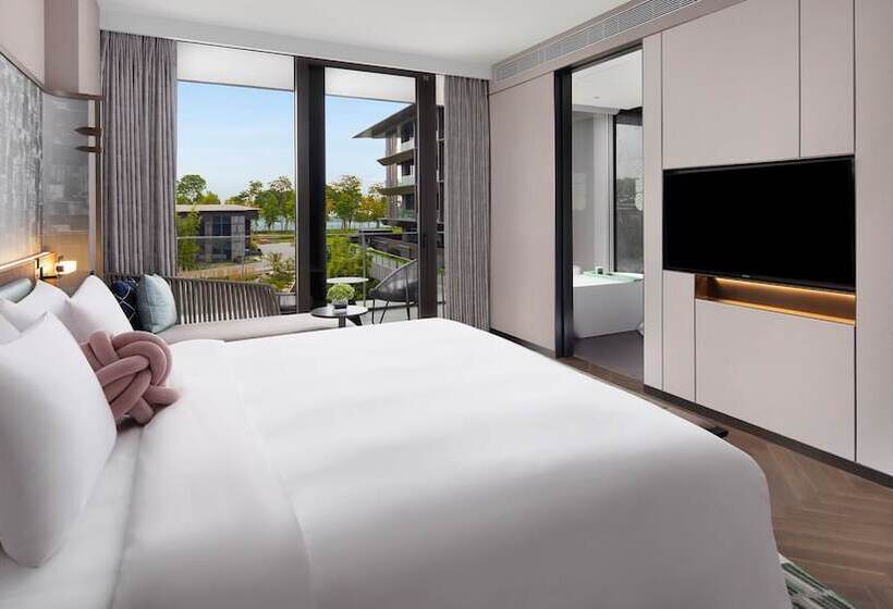 اتاق پریمیوم با چشم‌انداز باغ, Indigo Suzhou Yangcheng Lake, An Ihg