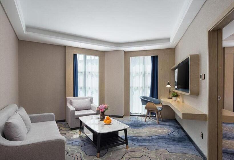 Suíte Deluxe Cama King, Ramada By Wyndham Changsha Tianxin