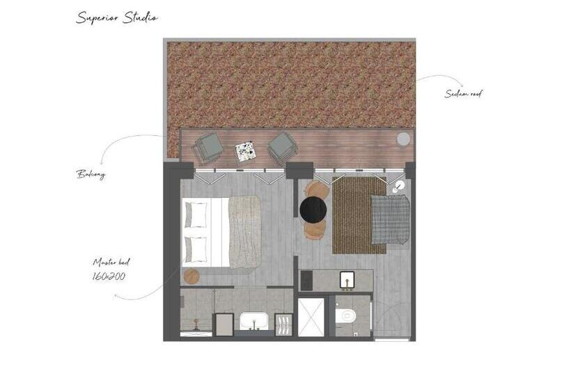 Superior Studio, Boutique Hotel Benedict Noordwijk