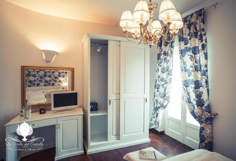 اتاق استاندارد با چشم‌انداز باغ, La Valle Del Cristallo Wellness & Charme