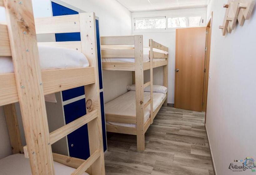 اتاق چهار تخته با دستشویی مشترک, Albergue Multiaventura Active Andalucia