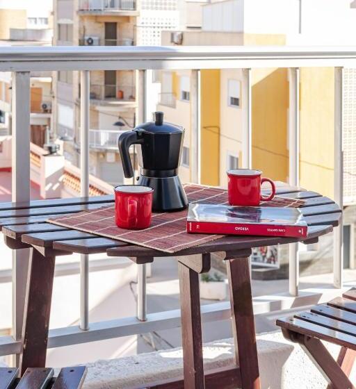 اتاق استاندارد با بالکن, Hostal El Perelló, Valencia