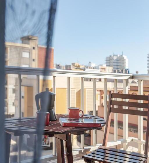 Quarto Estandar com Sacada, Hostal El Perelló, Valencia