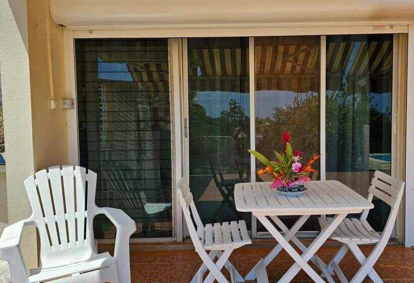 استودیو استاندارد با چشم‌انداز استخر, La Maison Aux Orchidées