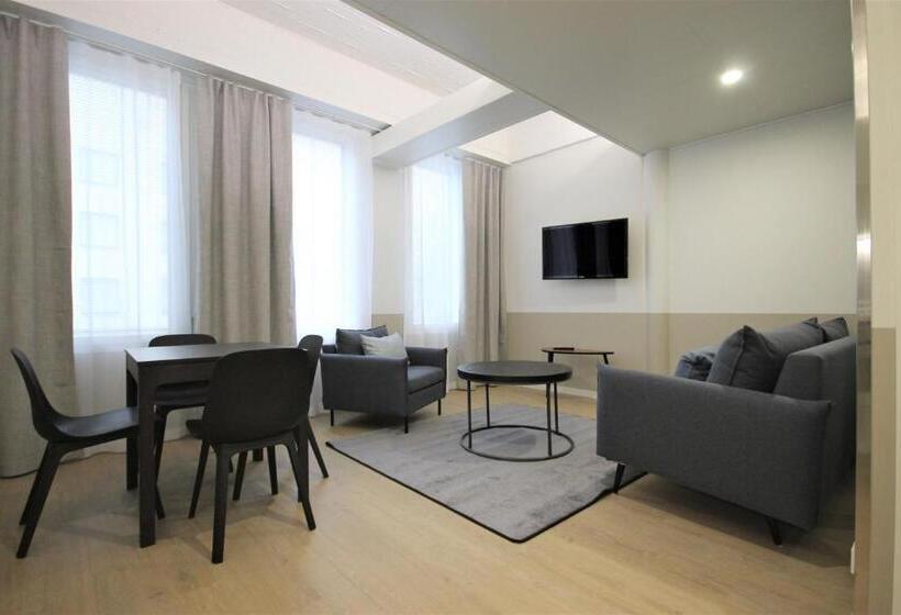 침실 2개 아파트, Forenom Aparthotel Varkaus