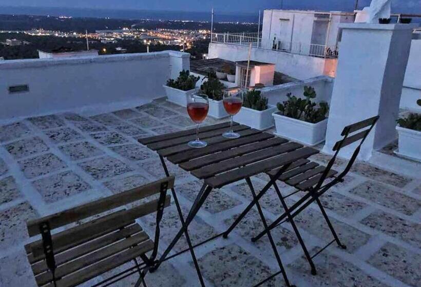 Quarto Estandar Vista Mar com Terraço, Radici Ostuni