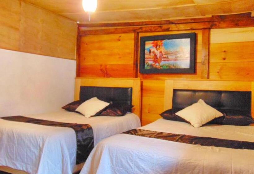חדר סטנדרט לארבעה, Cabañas Tipo Habitación  El Paraíso De Zacatlán