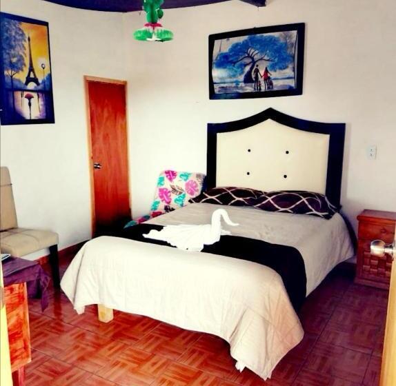 חדר סטנדרט לארבעה, Cabañas Tipo Habitación  El Paraíso De Zacatlán