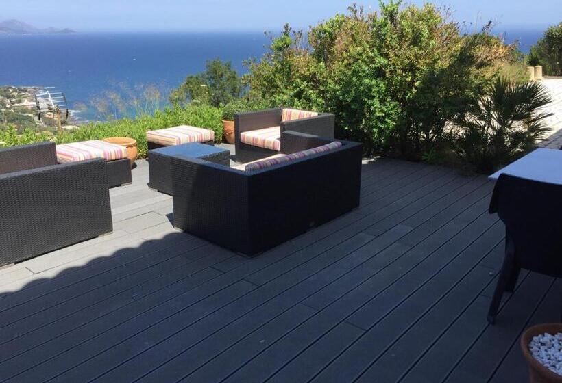 غرفة قياسية مطلّة علي البحر, Villa Goonie