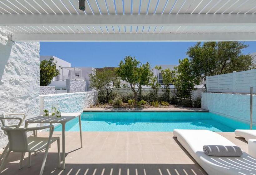 套房配有游泳池, Patmos Aktis, A Luxury Collection Resort & Spa, Greece