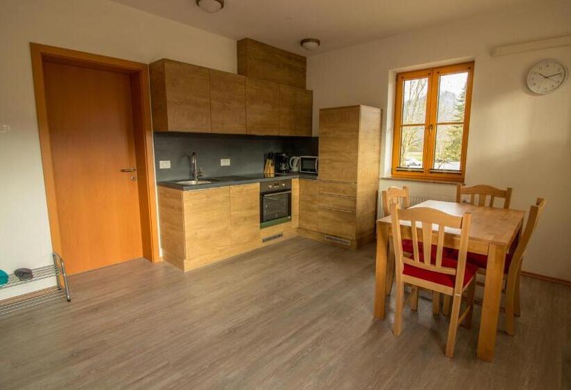 آپارتمان 1 خوابه با چشم‌انداز باغ, Apartments & Rooms Pr  Skalovc