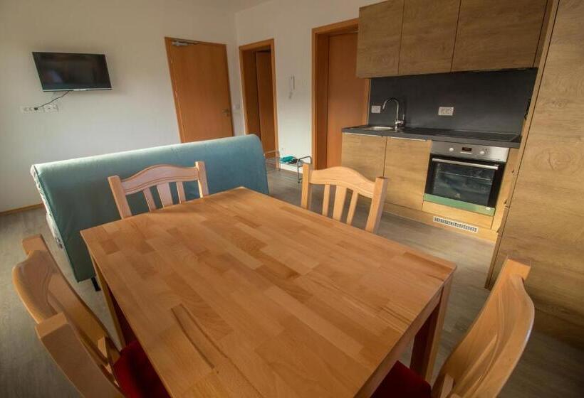 آپارتمان 1 خوابه با چشم‌انداز باغ, Apartments & Rooms Pr  Skalovc