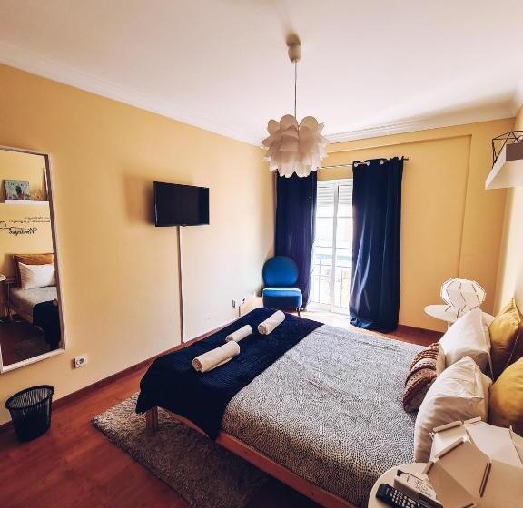 اتاق استاندارد با بالکن, Downtown Guest House