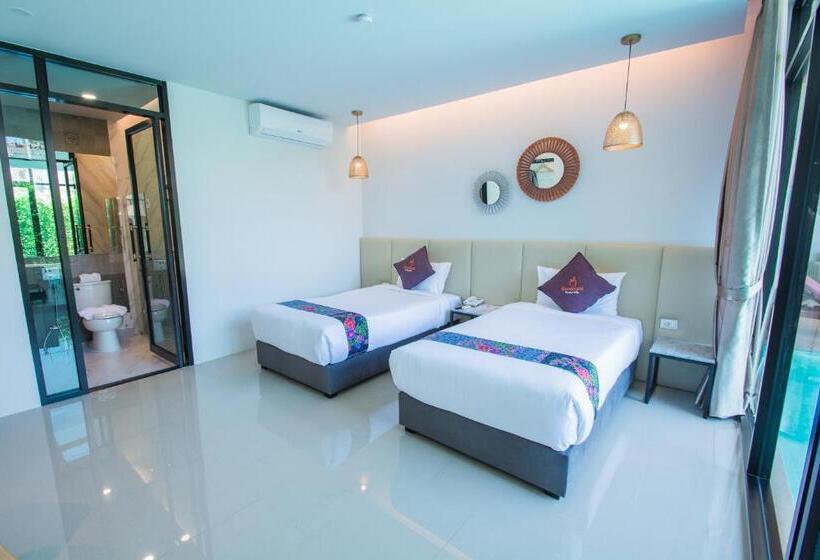ویلای 4 خوابه, Good Night Pool Villa Phuket   Sha Plus