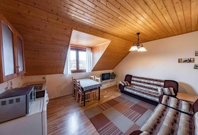 침실 1개 전망 아파트, Apartmány V Müllerovom Dome