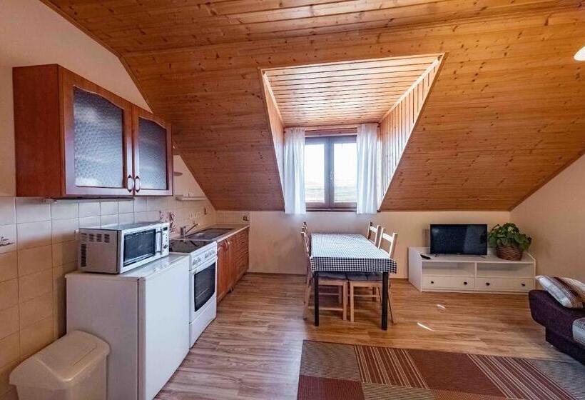 침실 1개 전망 아파트, Apartmány V Müllerovom Dome