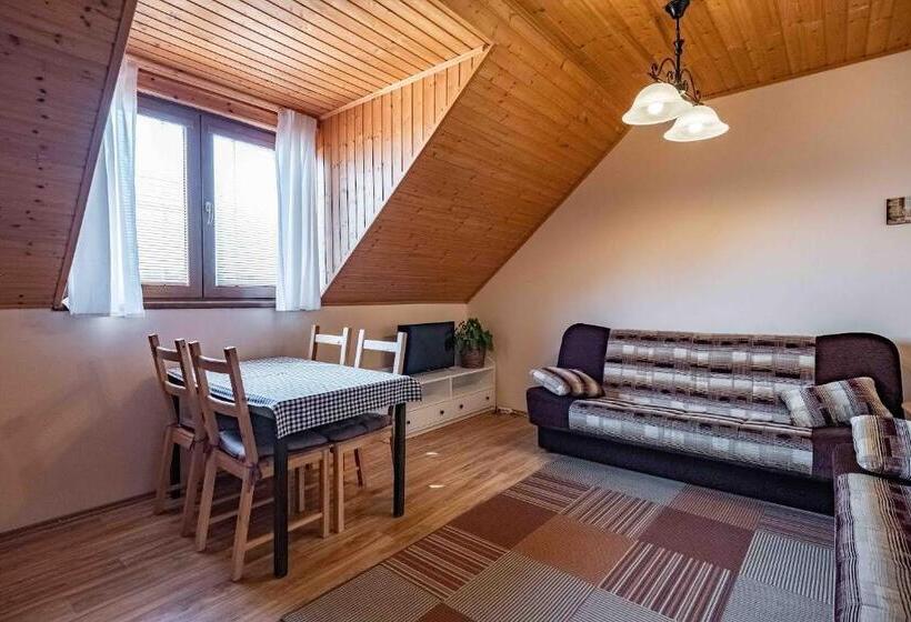 침실 1개 전망 아파트, Apartmány V Müllerovom Dome