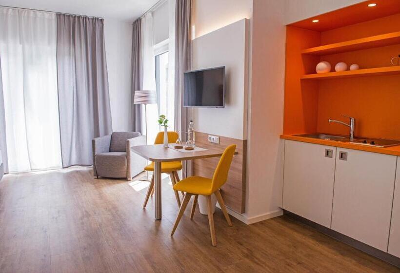１ベッドルームアパートメント, Boardinghouse Am Teuto