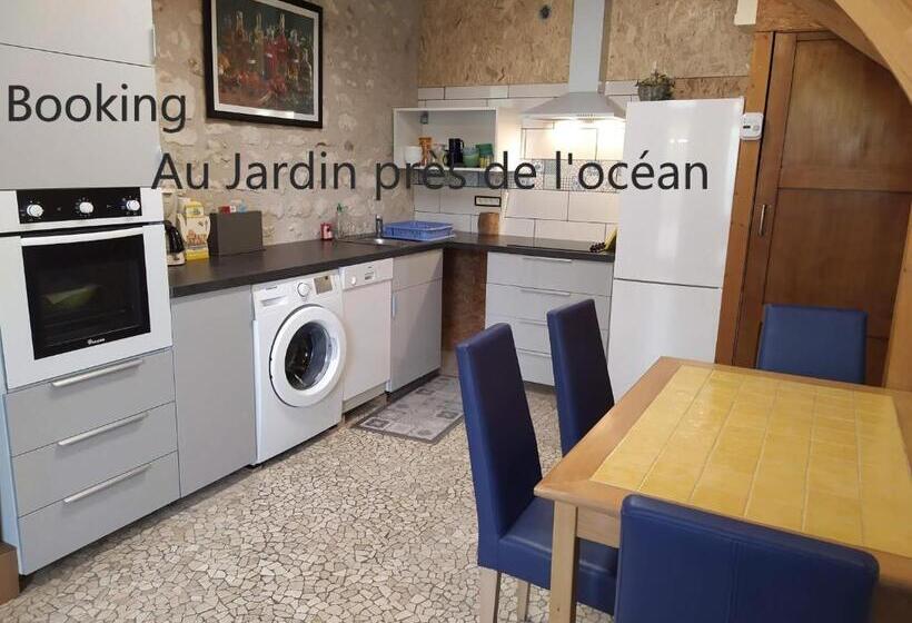 آپارتمان 1 خوابه با چشم‌انداز باغ, Au Jardin Près De L Ocean