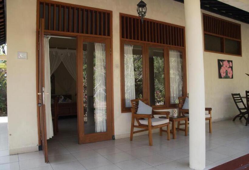 اتاق استاندارد با چشم‌انداز استخر, Guesthouse Rumah Senang