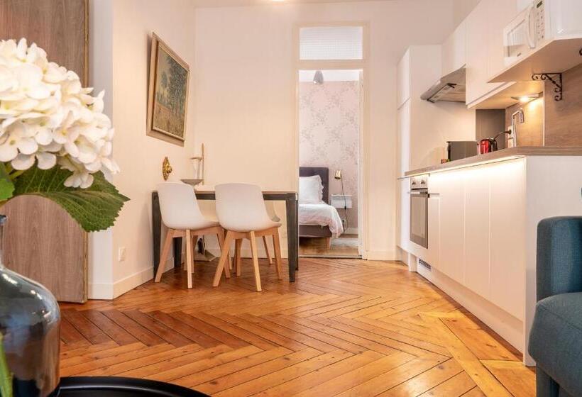 آپارتمان 1 خوابه همکف, Townhouse Trouville   Appart Hotel & Studios