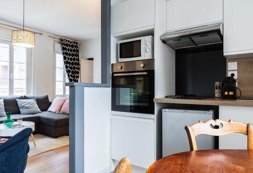 آپارتمان پرستیژ 1 خوابه, Townhouse Trouville   Appart Hotel & Studios