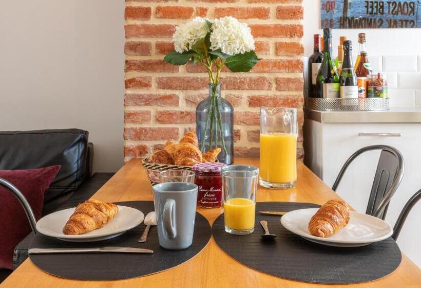 آپارتمان کلاسیک 1 خوابه, Townhouse Trouville   Appart Hotel & Studios