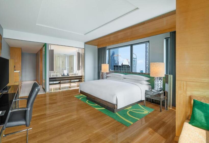 Estúdio standard Cama King, Renaissance Bangkok Ratchaprasong
