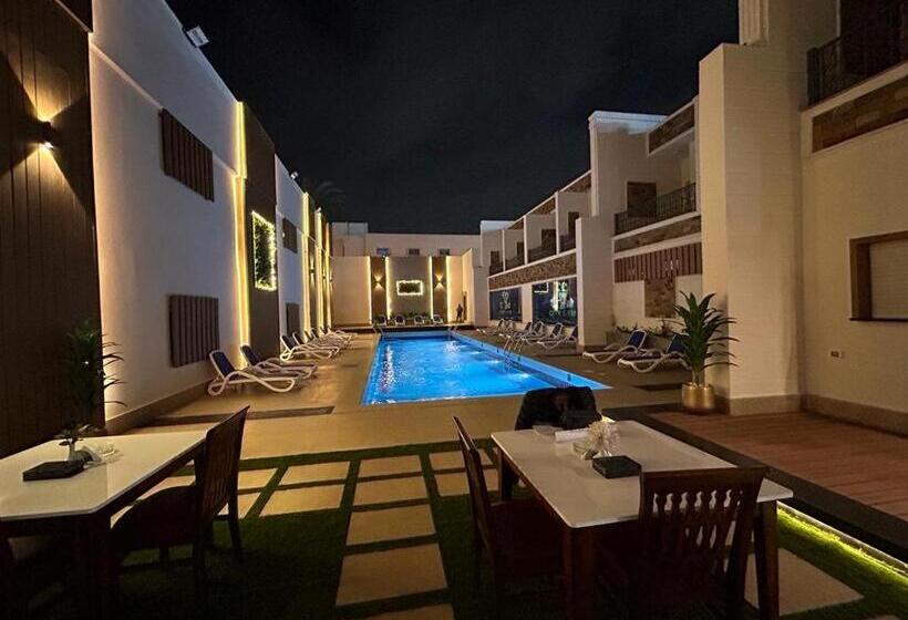 اتاق استاندارد با چشم‌انداز استخر, Moon Light Hotel Cairo Dar El Eshara