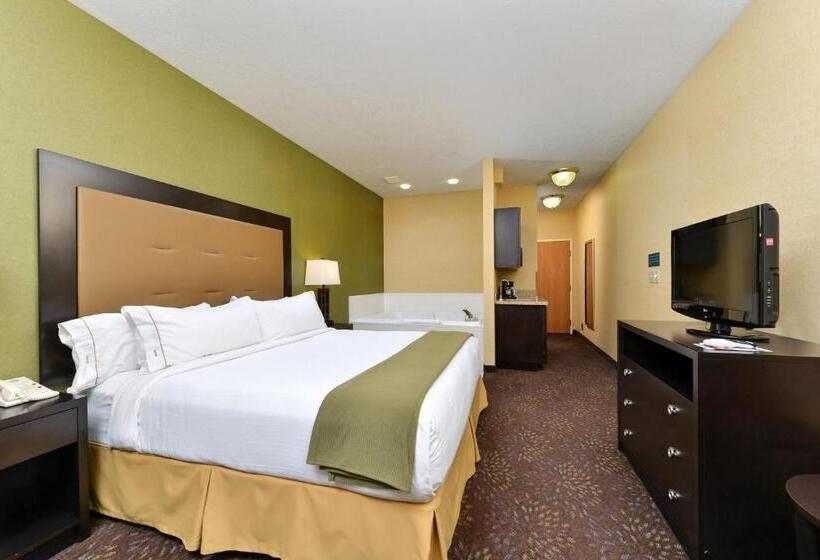 适合残疾人士使用的带超级大床的标准间, Holiday Inn Express Hotel & Suites Charlotte, An Ihg