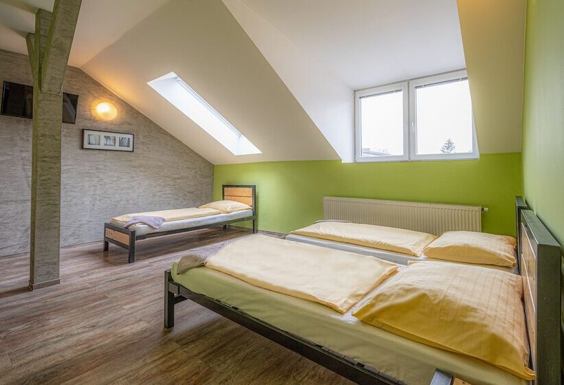 اتاق استاندارد سه تخته با سرویس بهداشتی مشترک, Inter Hostel Liberec