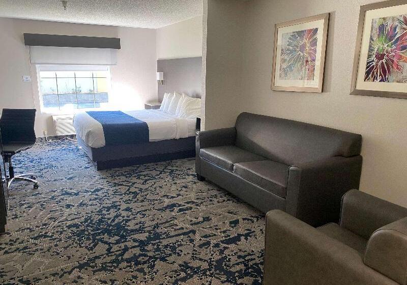 キングサイズベッドのスイートルーム, Best Western Allatoona Inn & Suites