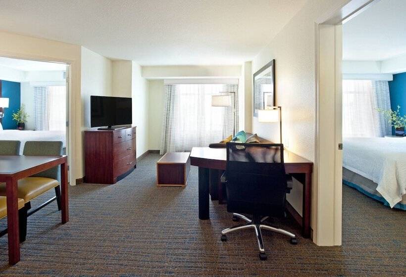 침실 2개 스위트, Residence Inn By Marriott Portland Airport At Cascade Station