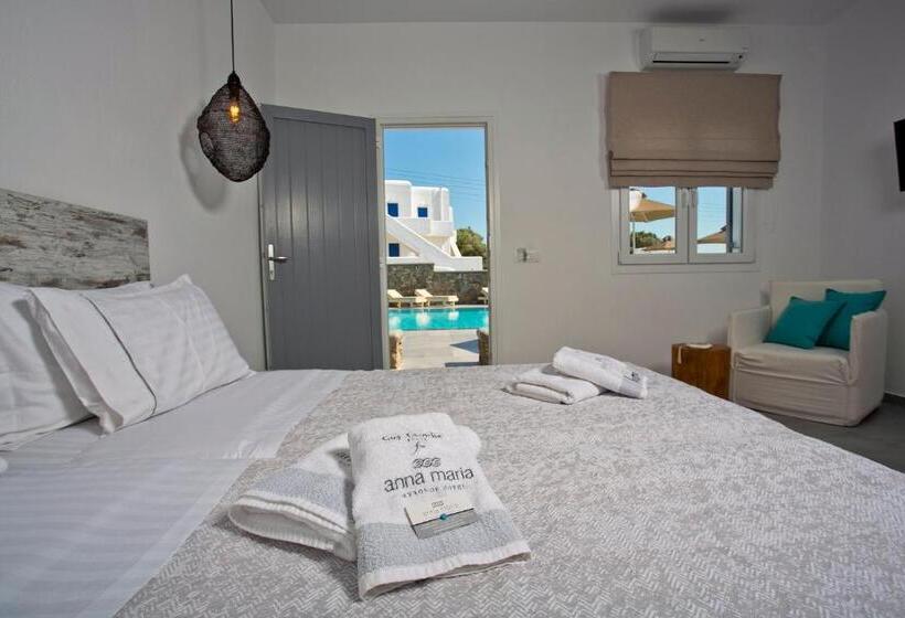 Номер Deluxe Вид на Бассейн, Annamaria Mykonos