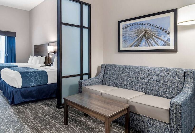 Люкс Адаптированный для Инвалидов, Comfort Suites Mcdonough Atlanta South