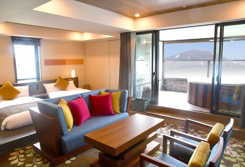 اتاق پریمیوم چهارنفره, Karuizawakurabu Hotel 1130 Hewitt Resort