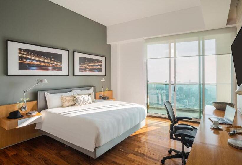 Студио Стандарт Кровать Кинг, The Paragon Hotel Mexico Santa Fe By Accor