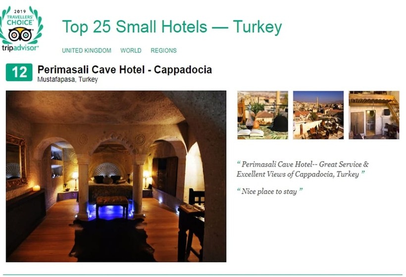 디럭스 룸, Cappadocia Perimasali Cave