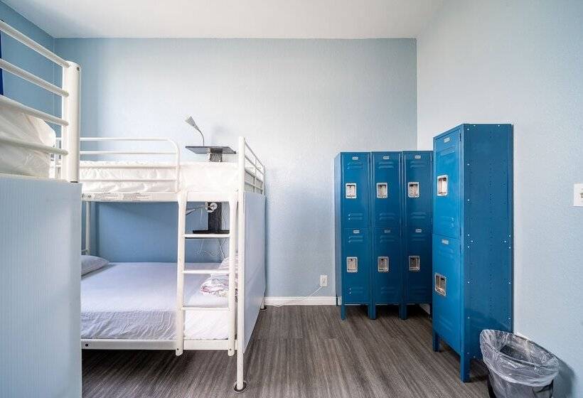 تختخواب در اتاق مشترک, Samesun Venice Beach Hotel & Hostel