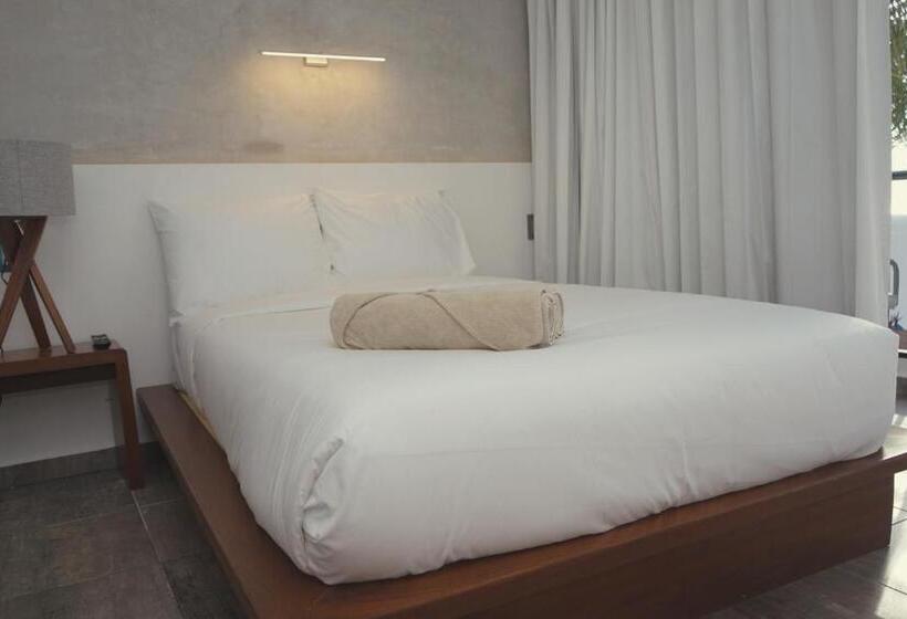 디럭스 룸 측면 바다 전망, Kinta Kan Beach Hotel Boutique Playa Del Carmen