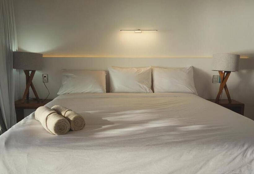 스탠다드 룸 킹사이즈 침대, Kinta Kan Beach Hotel Boutique Playa Del Carmen