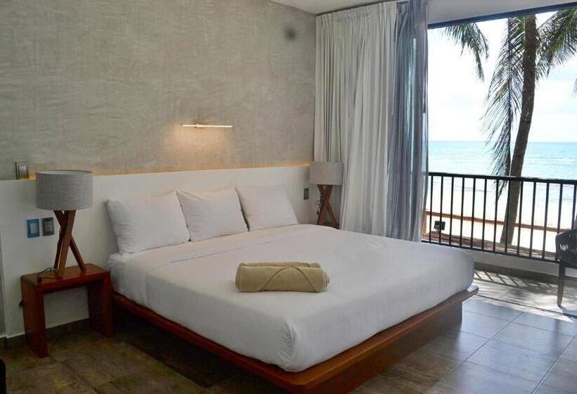스탠다드 룸 킹사이즈 침대, Kinta Kan Beach Hotel Boutique Playa Del Carmen
