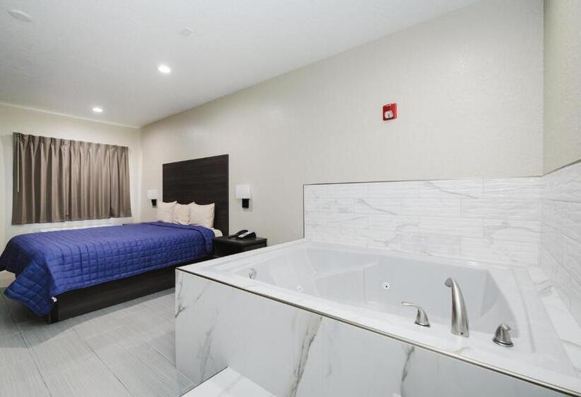 מיטת קינג בסוויטה, Winchester Inn And Suites Humble/iah/north Houston